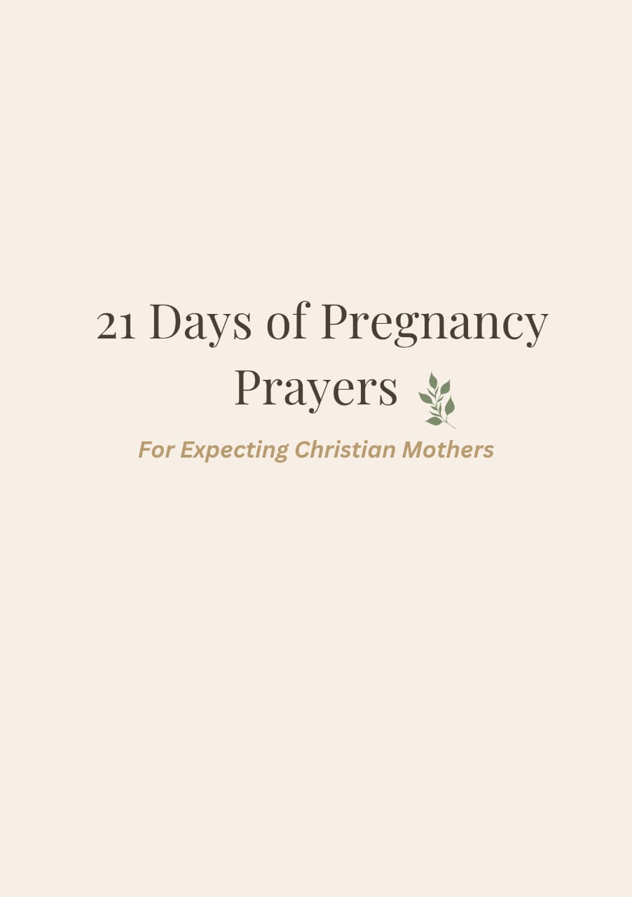 21 Days of Pregnancy Prayers cover